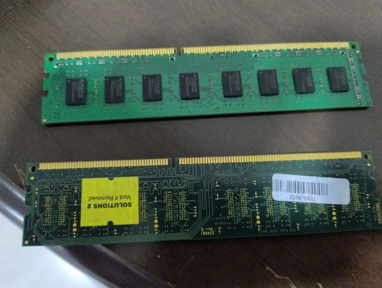 2 Memória Pc ddr3 2GB 1333 - Foto 2