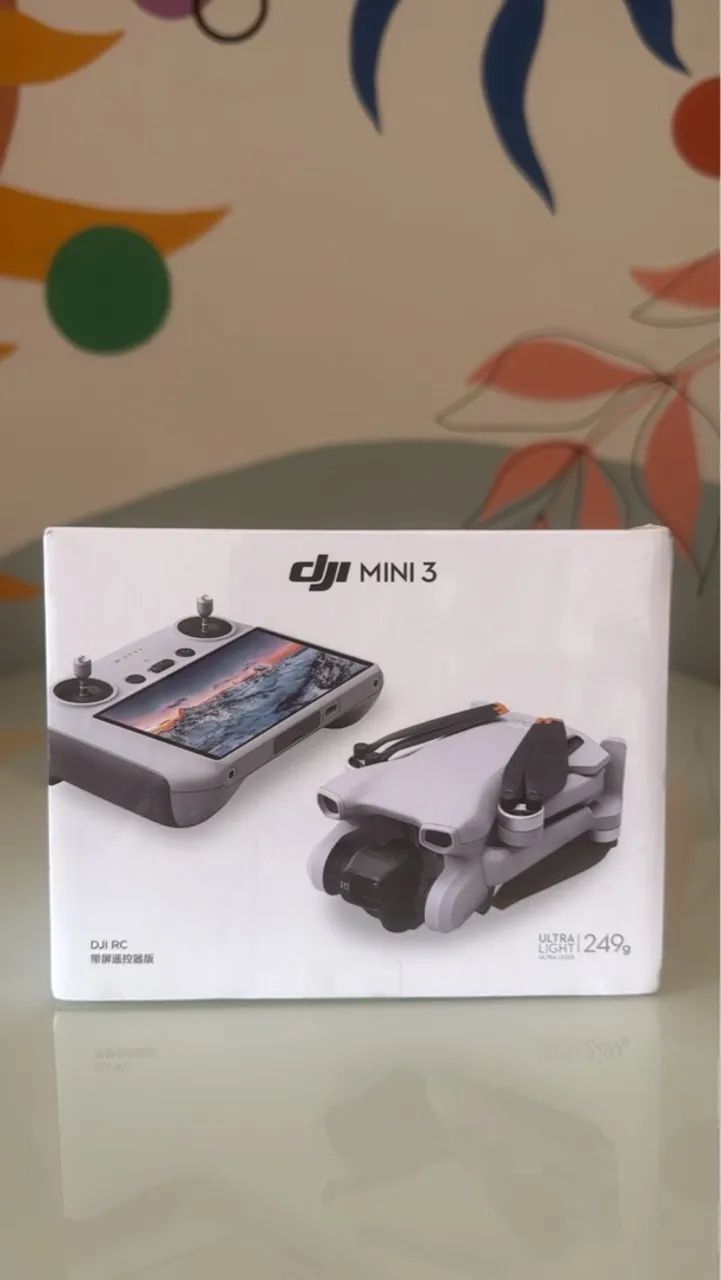 (Novo) DJI Mini 3 - CONTROLE COM TELA