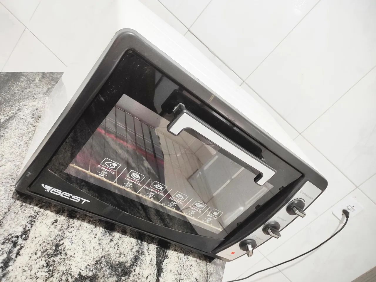 Forno Elétrico Best - Usado 44 Litros Funcionando Corretamente  - Foto 3