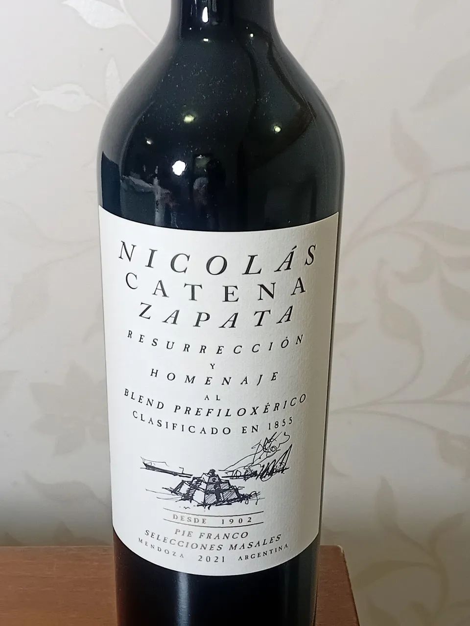 Vinho Nicolas Catena Zapata Resurrección - 2021