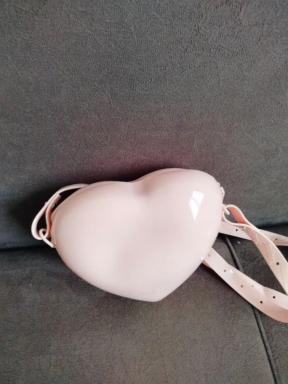 Bolsa Melissa Coração Rosa - Foto 3