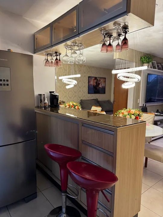 Apartamento com Piscina e Academia em Condomínio Fechado - Foto 9