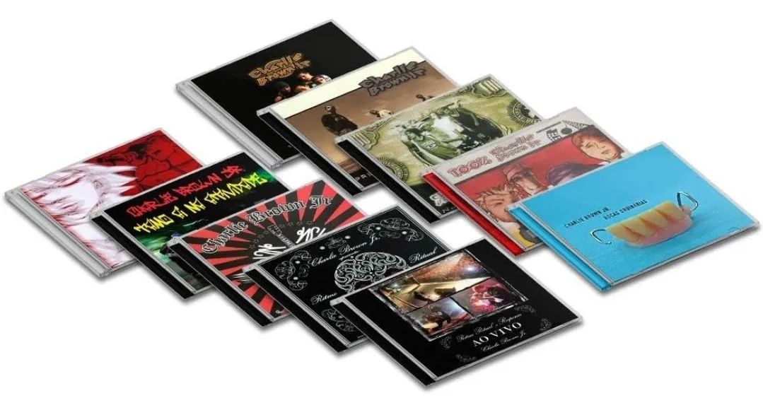 Box Charlie Brown Jr. Novo Lacrado - Edição de colecionador - CDs