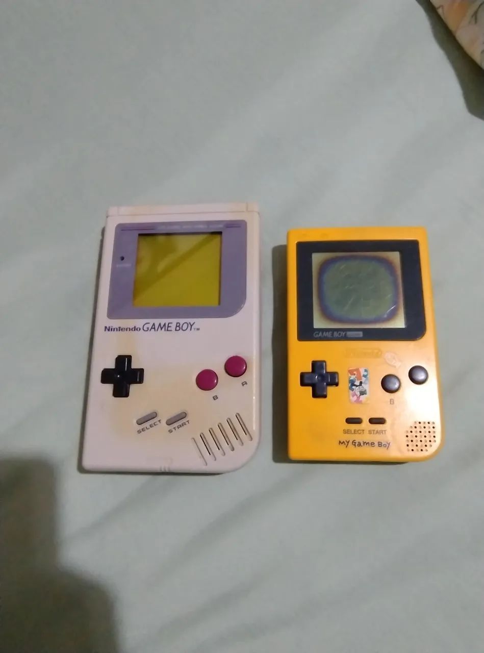 Game Boy e Game Boy Pocket (defeito leia)