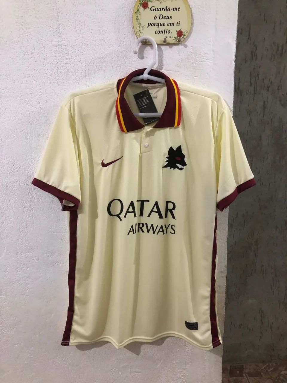 Camisa AS Roma - Amarela