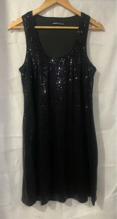 Vestido de paetê  - M
