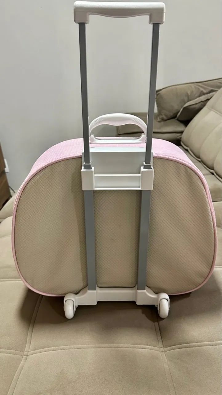 Mala de maternidade com detalhes de nuvem - Foto 3