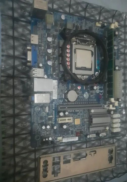 Kit Placa mãe,Processador e Memória