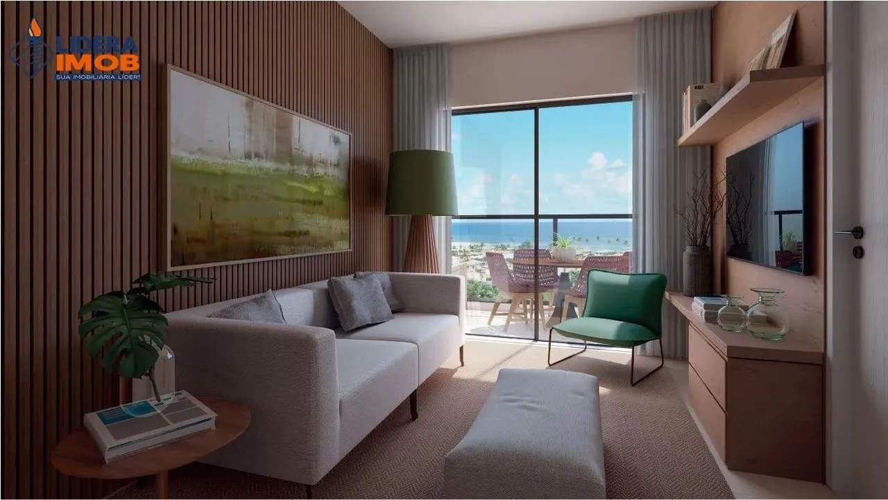 Apartamento em Stella Mares, 1 Suíte, Varanda, para Venda, no Condomínio Premium Stella Ma