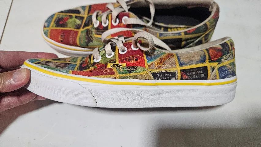 tênis Vans Authentic Tam 35 brasileiro e 4.5 americano masculino National Geographic - Foto 2