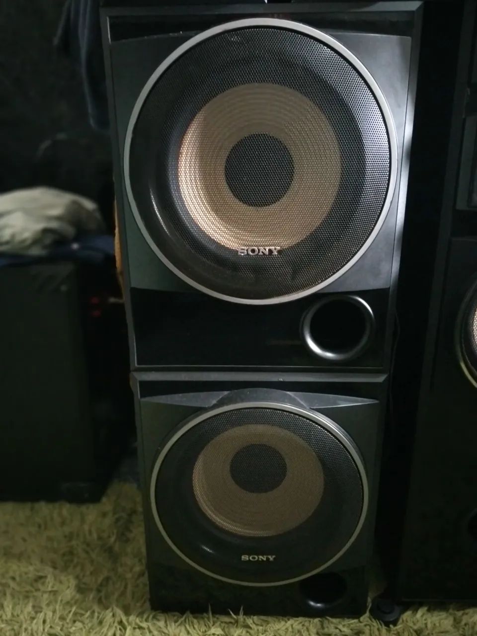 Vende-se home theater Sony muteki 1 receiver stk-km7600 receiver sub ta-kmsw500 9 caixas. - Foto 6