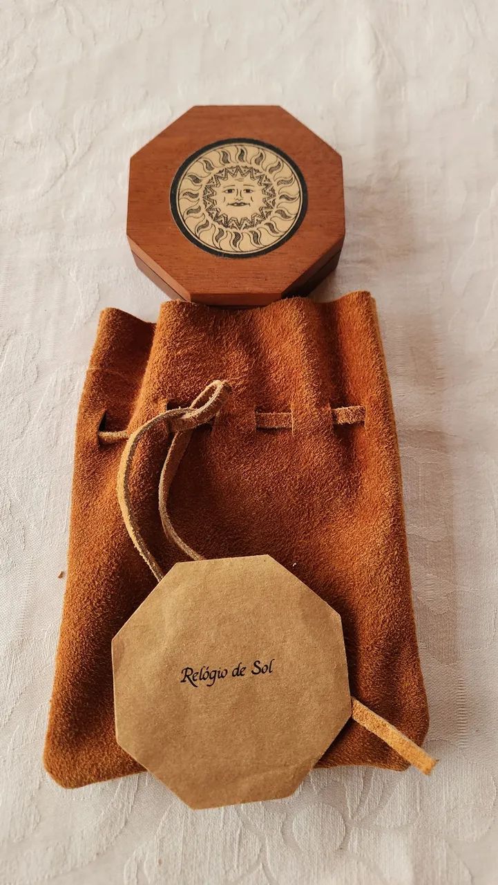 Relogio de Sol com Bússola - Foto 4