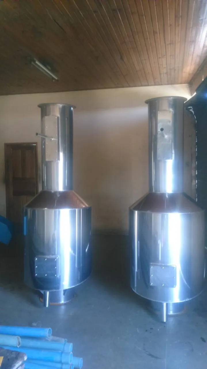 Filtro lavador de fumaça e Caldeiras