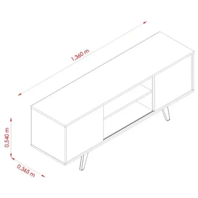 Super Oferta Rack Lisboa Calacata/Off White - Foto 2