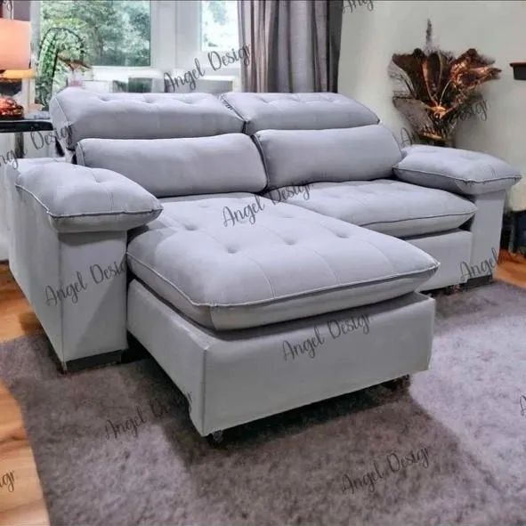 Sofá Retrátil Reclinavel 2.90 alto padrão  - Foto 5
