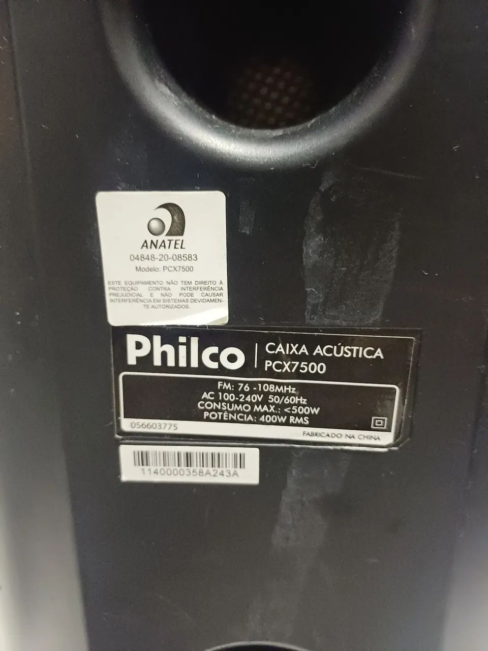 Caixa de Som Philco - 500w - Foto 5