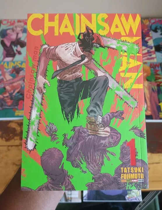 Mangas Chainsaw Man Capitulo 1 até o 14 - Foto 3