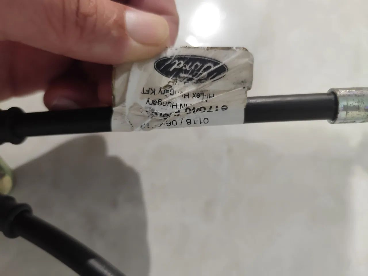 Cabo embreagem New Fiesta Mexicano 2011 (usado) - Foto 6