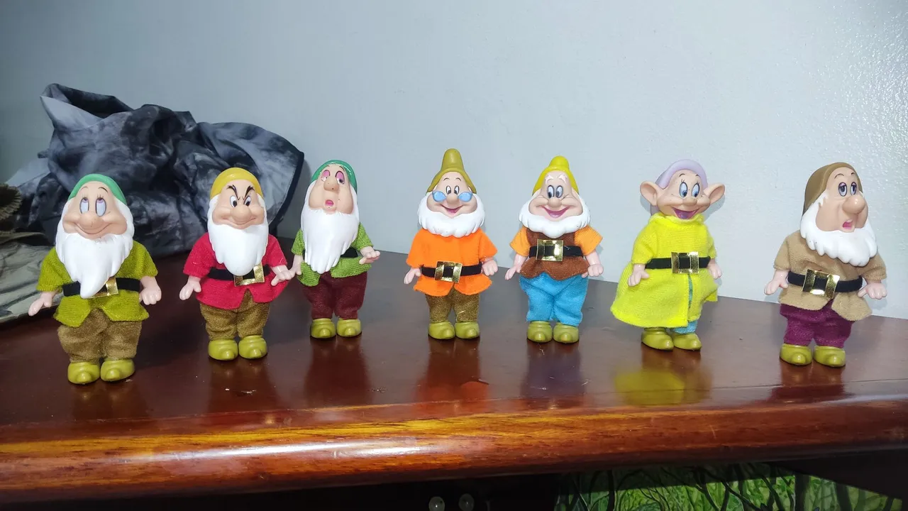 7 anões articulados 