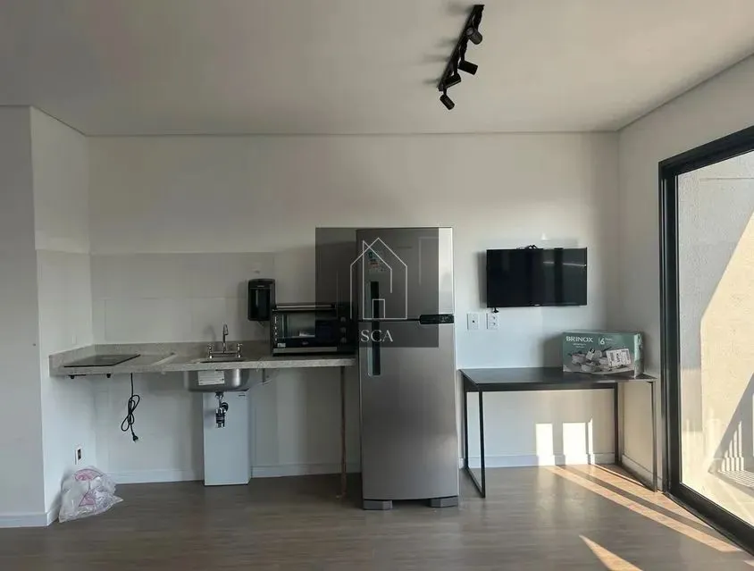 Studio de 31m² moderno e mobiliado na melhor parte do Butantã - SP