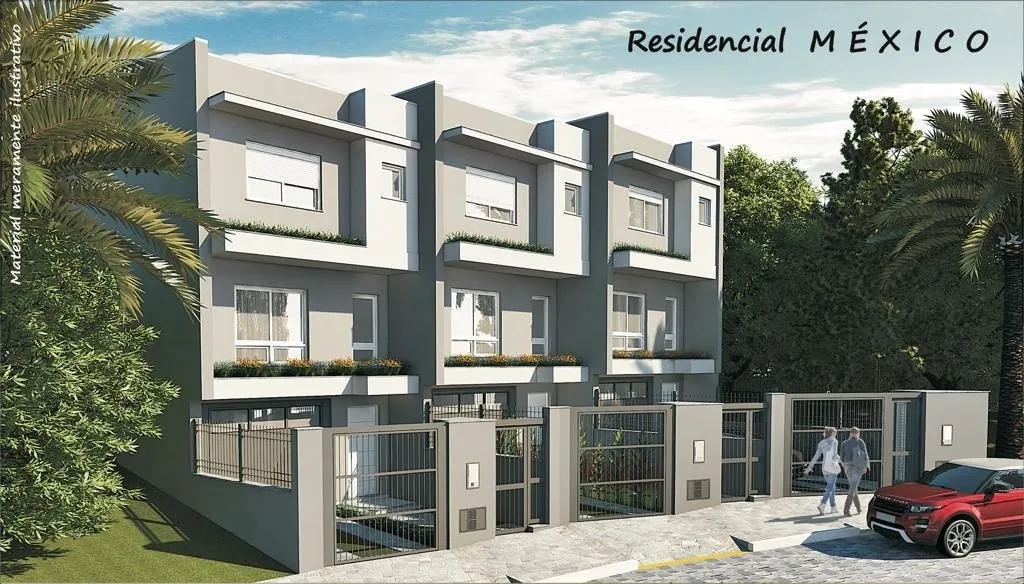 Sobrado para venda possui 154 metros quadrados com 3 quartos em Jardim América - Caxias do