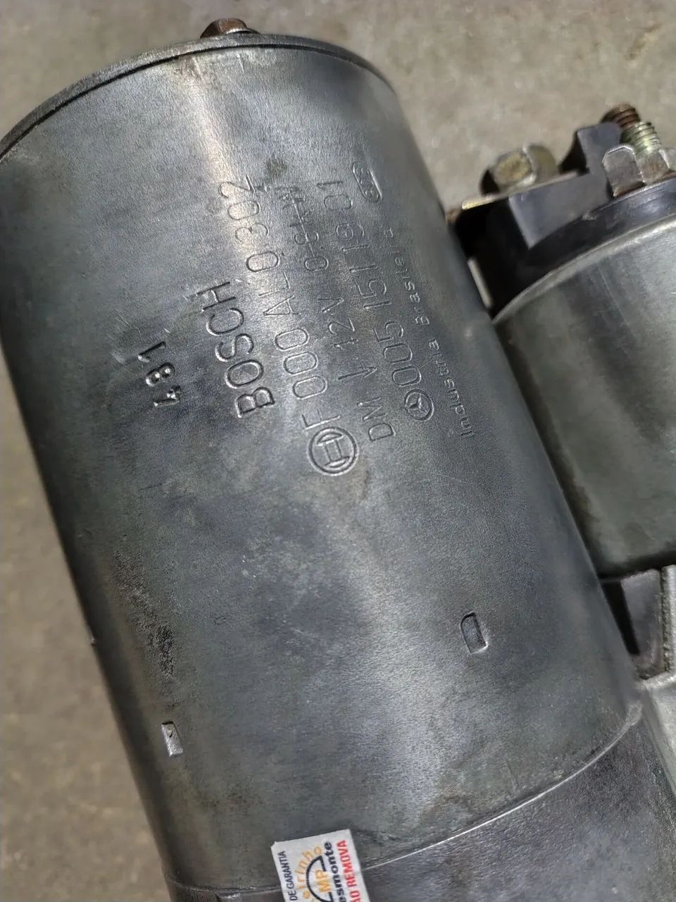 Motor de partida Classe A160 - Foto 2