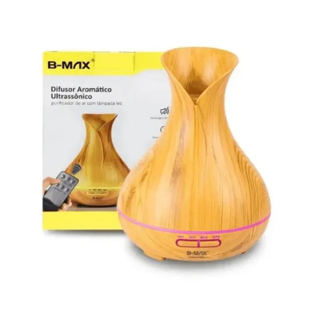 Difusor Aromático Ultrassônico Umidificador BM029 - B-Max  cod: 4269 - Foto 5