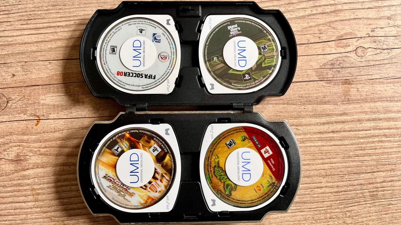 UMDs jogos PSP