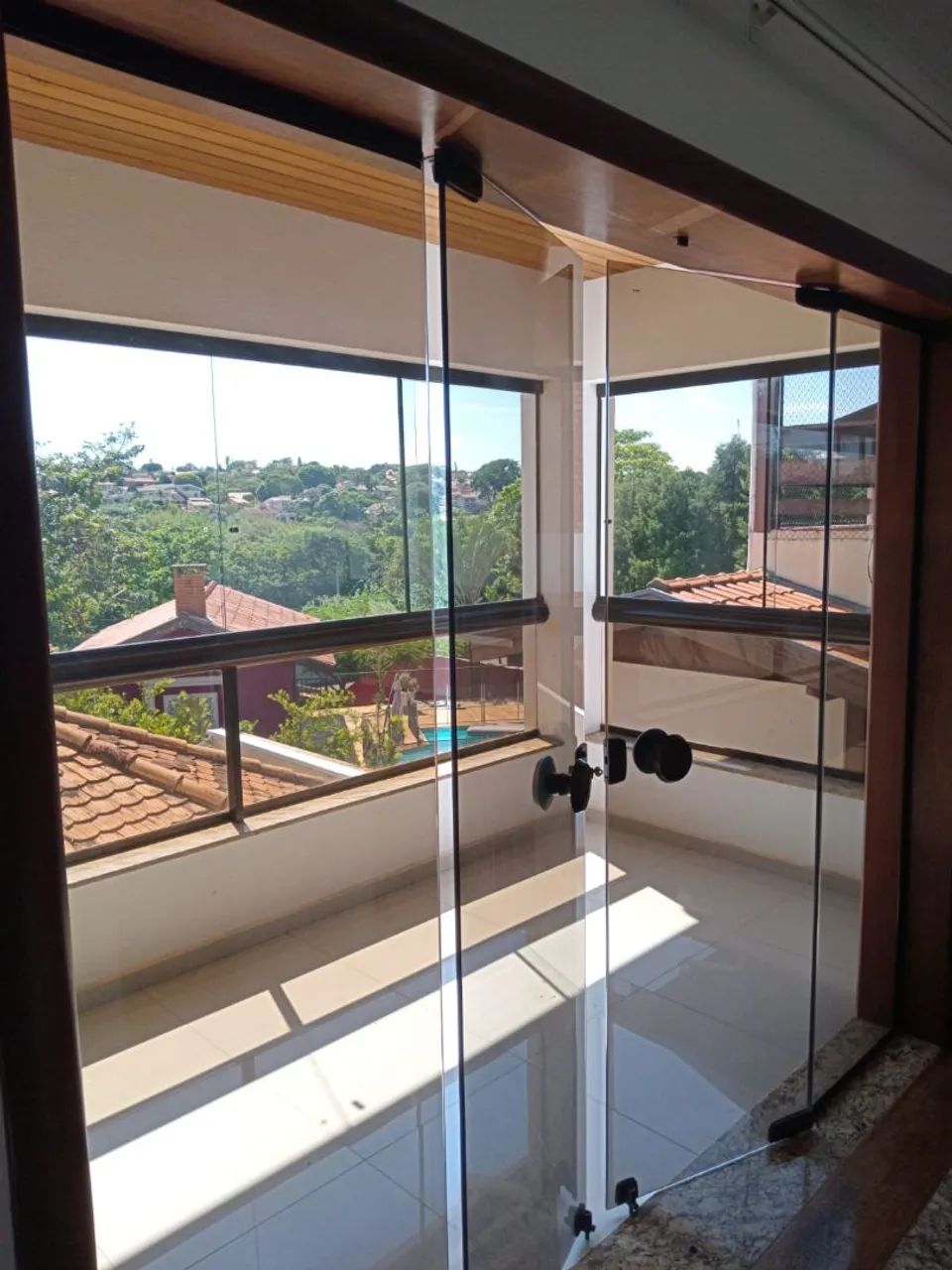 Blindex vidro temperado fume 