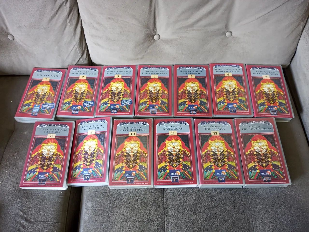 VHS Coleção Completa Mitos, Deuses e Mistérios 