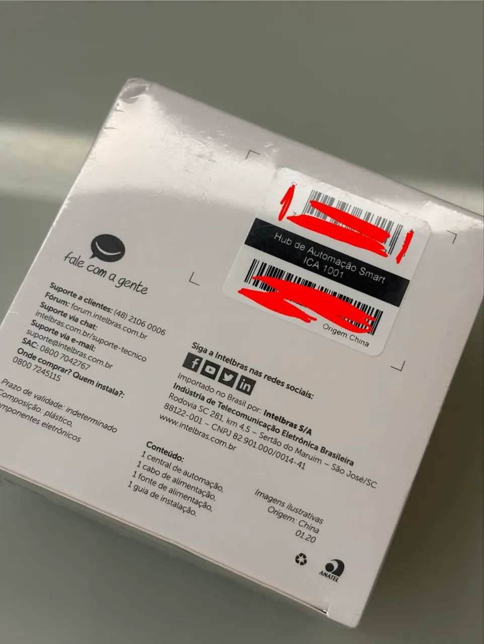 Hub de Automação Intelbras ICA 1001 > Tecnologia ZigBee > Novo na caixa - Foto 2