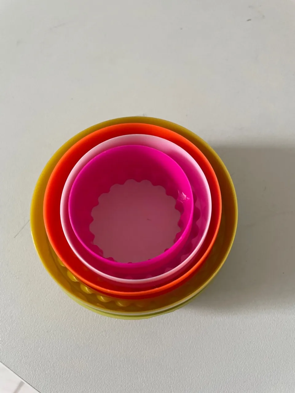 Conjunto de Formas de Cortar Biscoitos Coloridas