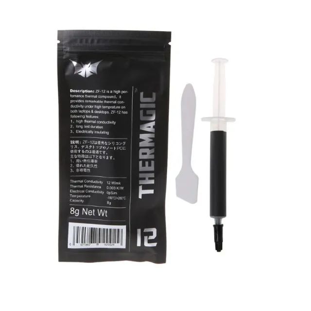 Pasta Térmica Prata Thermagic 12w/m.k 8g  - Foto 6