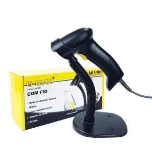 Leitor de Código de Barras com Suporte com Fio - Foto 4