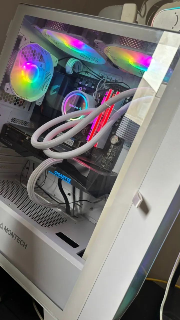 Computador completo para jogos e trabalho