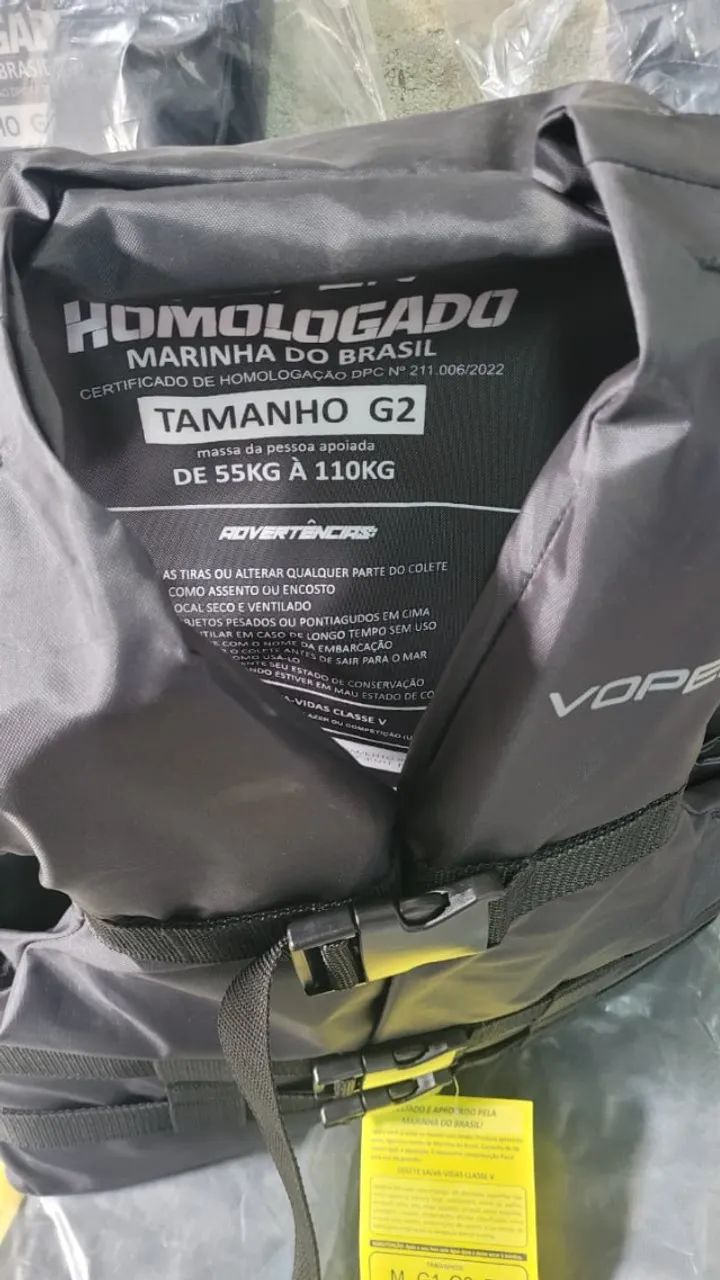 Colete Salva Vidas Homologado Marinha Original Vp-22 Vopen - Foto 4