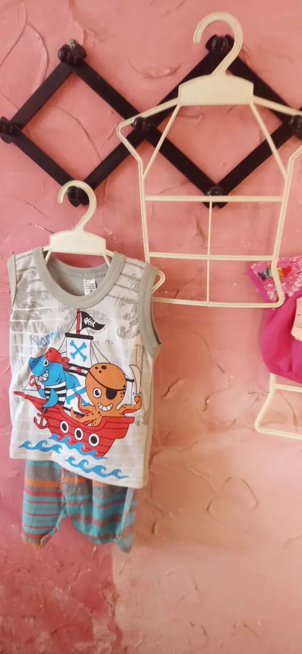 30 Pçs Cabide corpo especial infantil - Foto 2