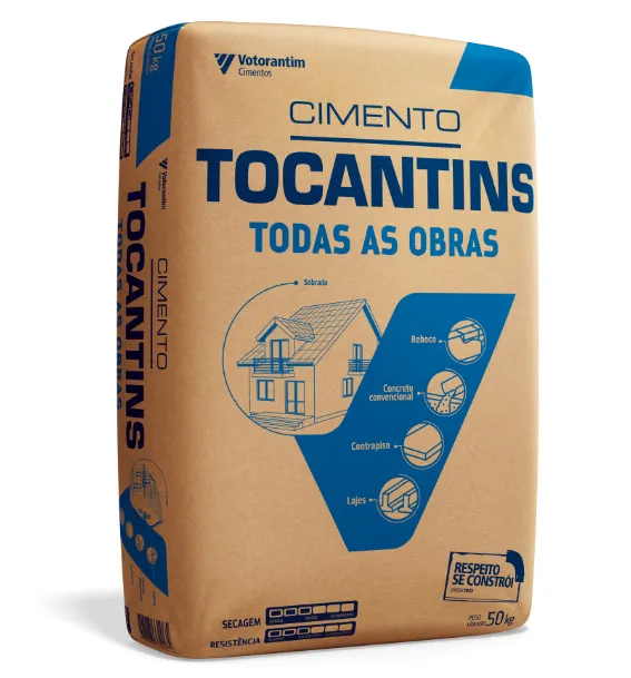 Cimento CP2 50kg - Tocantins R$30,99 A Vista