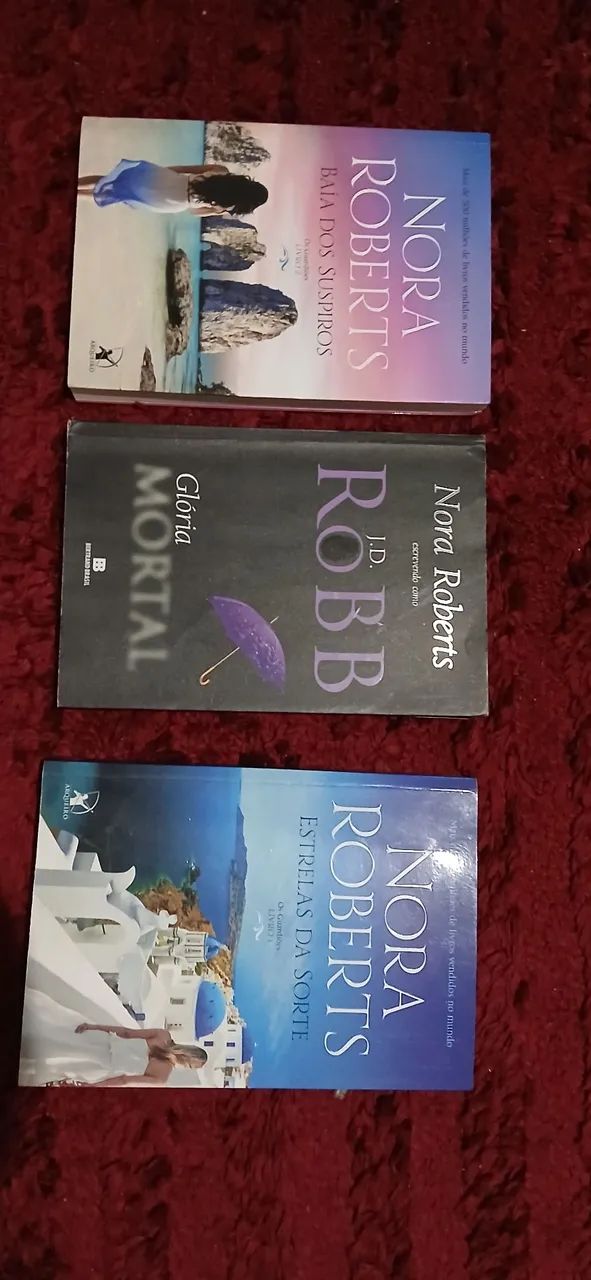COMBO COM 3 LIVROS/ NORA ROBERTS.
