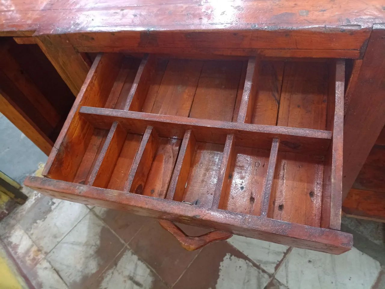Balcão de madeira rústico - Foto 4