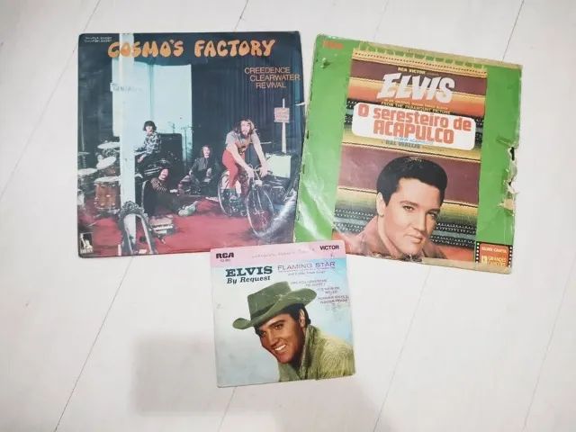 Lote de antiguidades Disco Vinil mais alguns discos - Foto 3