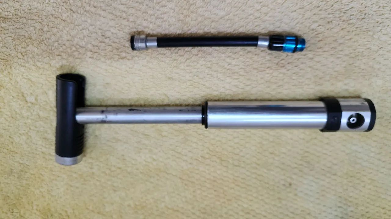 Bomba de ar Crankbrothers para bicicleta - Foto 4