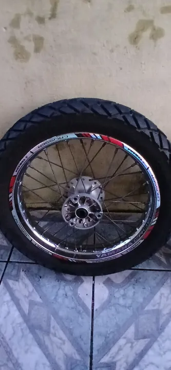 Roda completa da crosser aro 17 e 19