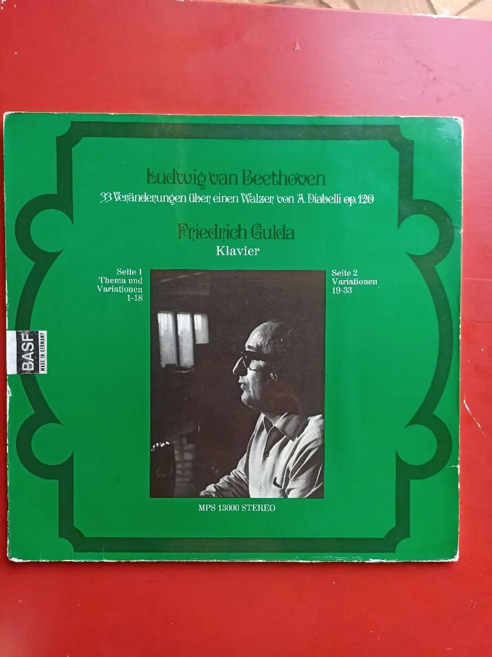 Disco de Vinil Ludwig van Beethoven - Friedrich Gulda - Foto 2