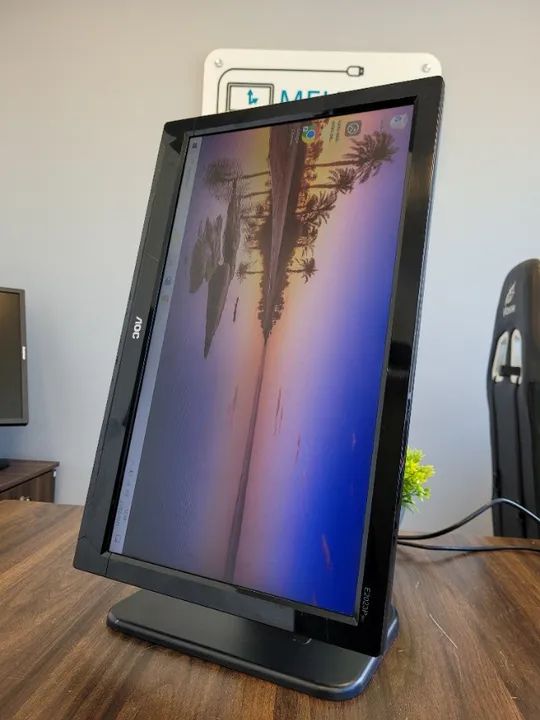 Monitor AOC 19.5" | LCD HD | 60hz | Pivot | Modelo: E2023PWD - Foto 3