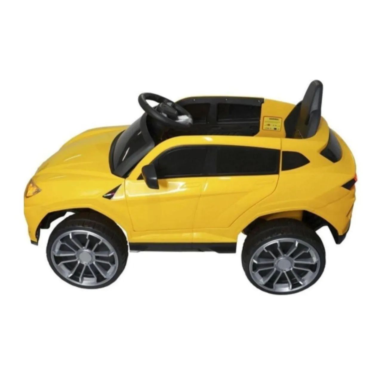 Mini Carro Elétrico Importway Lamborghini Infantil Amarelo com Controle, Som e Luzes - Foto 5