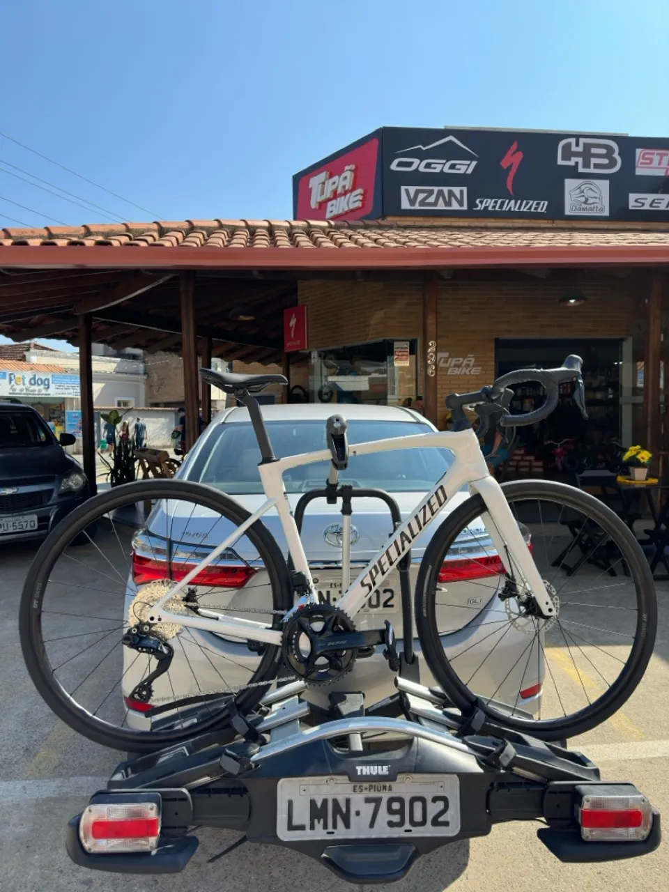 Bicicleta Specialized Roubaix branca