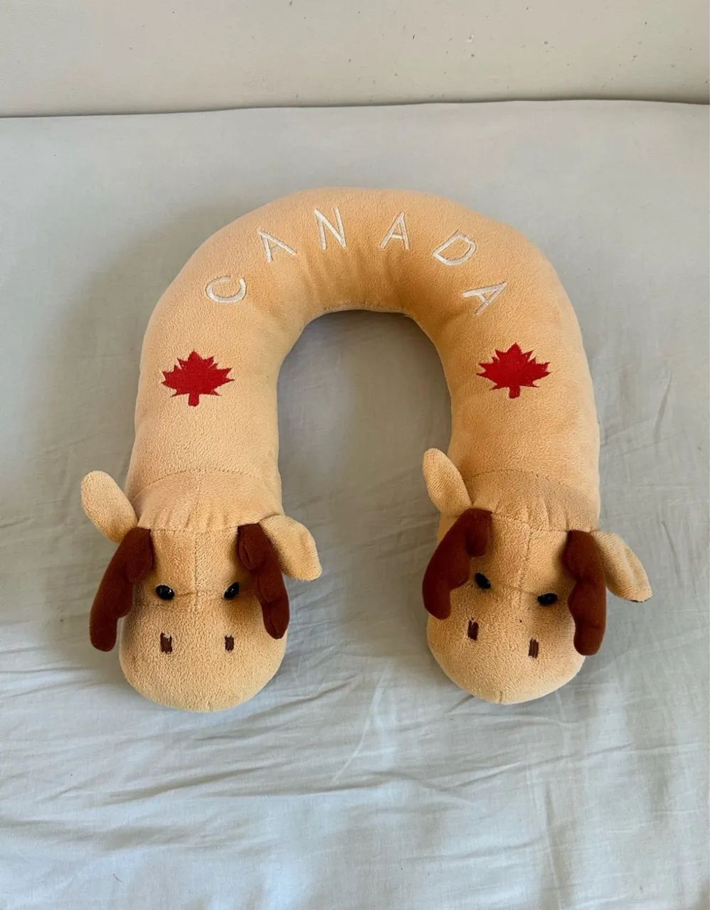 almofada/travesseiro de pescoço - canadá - alce