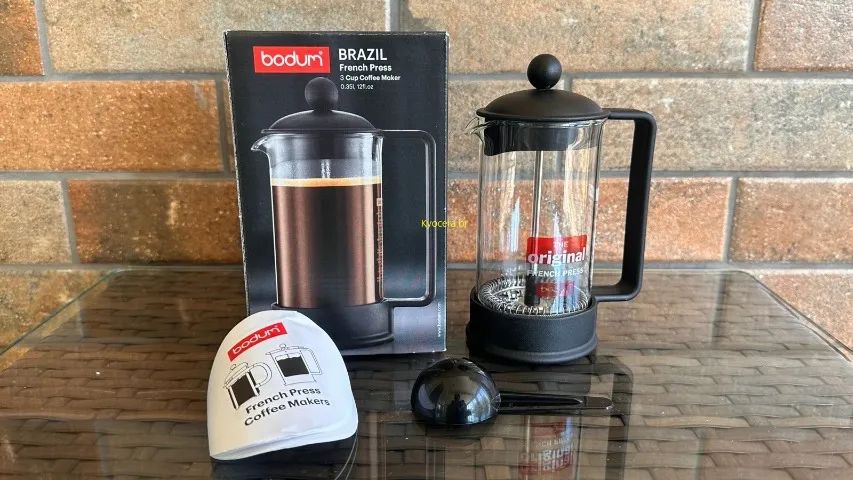Prensa Francesa para café Bodum Brazil 350ml Importado original novo - Foto 3