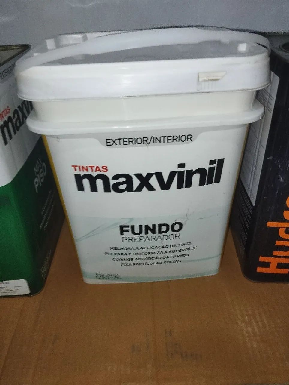 Fundo Preparador Maxvinil - Exterior/Interior 18 litros 